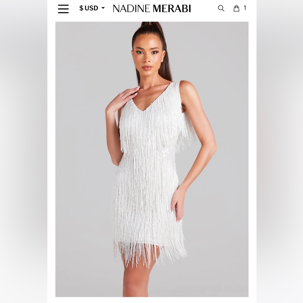 NADINE MERABI! Never been worn beautiful Sadine dress